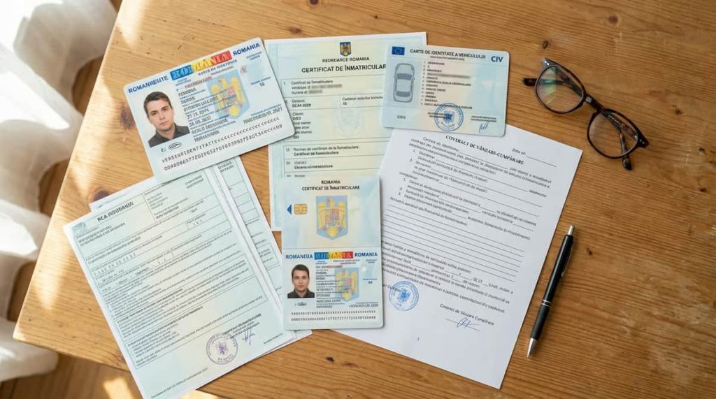 2 documente inmatriculare auto - Set complet de documente necesare pentru inmatricularea unui vehicul second hand