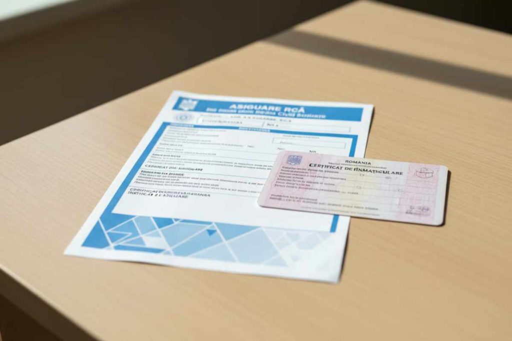 4. Asigurare in vederea inmatricularii - RCA pentru inregistrare_Polita RCA noua alaturi de certificatul de inmatriculare